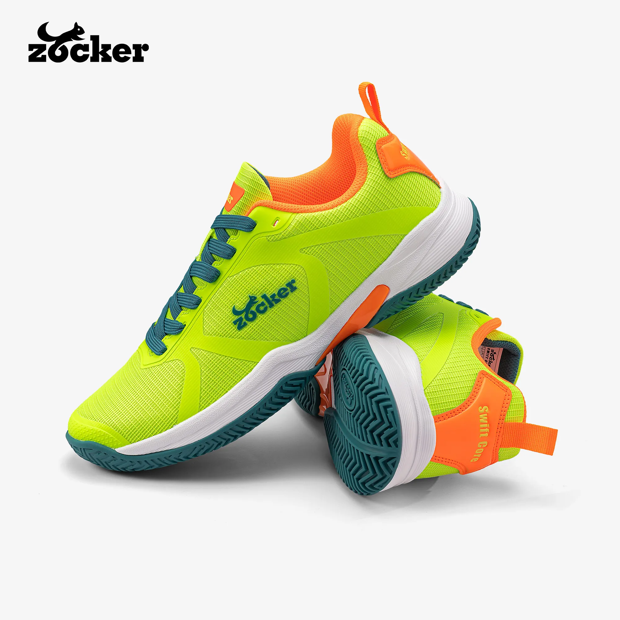giay-pickleball-zocker-swift-core-xanh-chuoi-cam-7