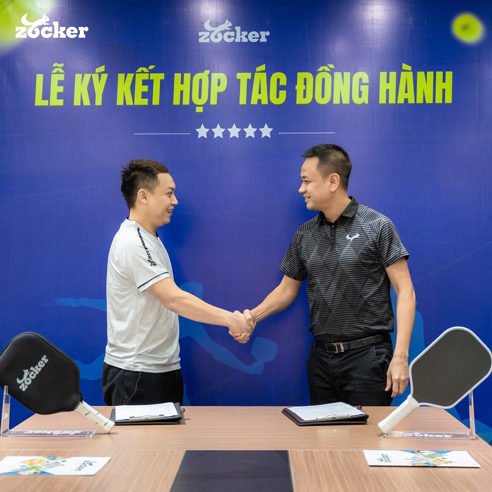 Lê Tiến Đạt chính thức gia nhập độ hình Zocker Pickleball Team