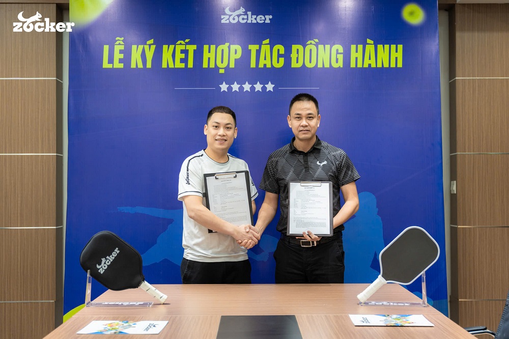 Lê Tiến Đạt chính thức gia nhập độ hình Zocker Pickleball Team