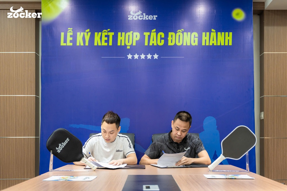 Lê Tiến Đạt chính thức gia nhập độ hình Zocker Pickleball Team