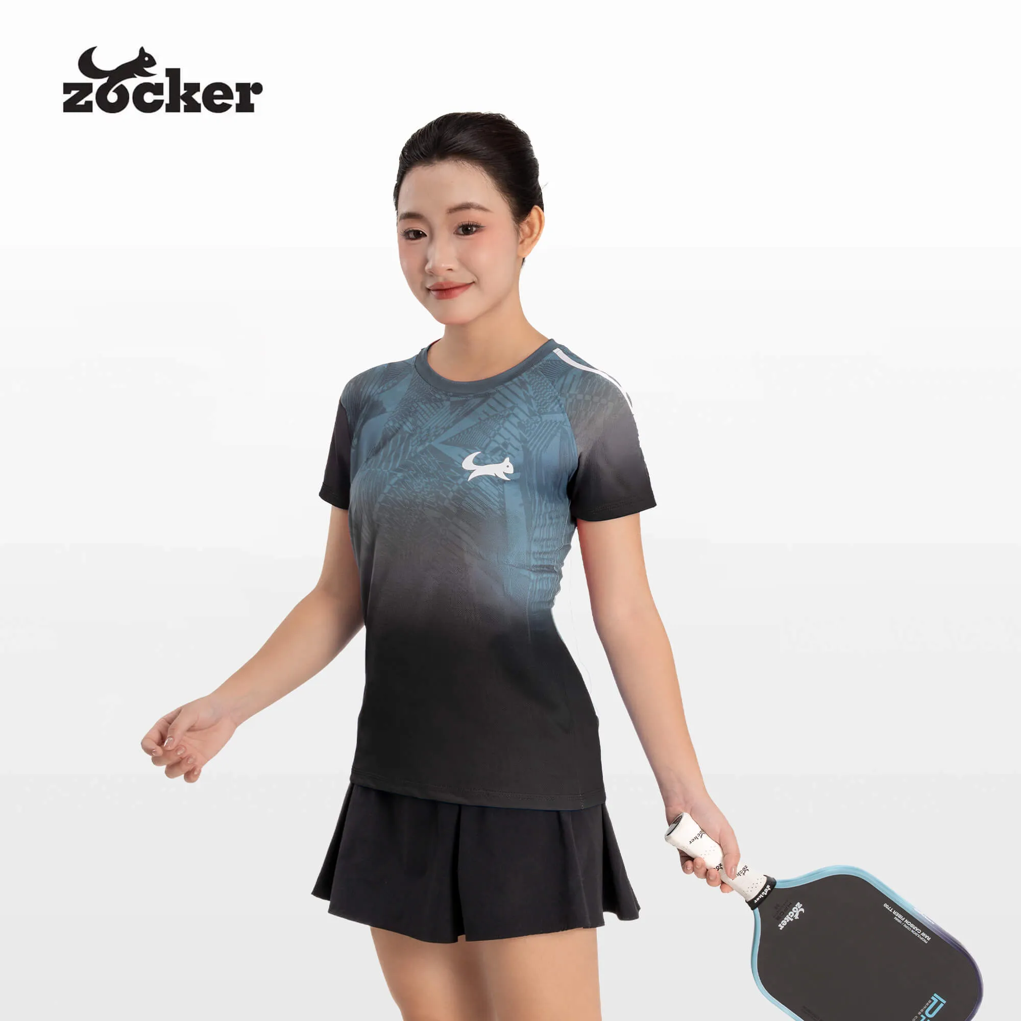 ao-pickleball-Jac05-xanh-den-nu-2