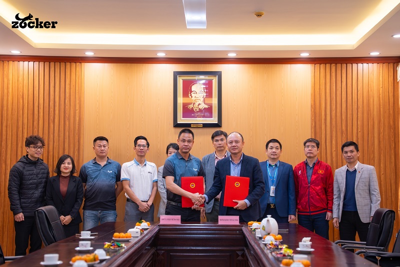 LỄ KÝ KẾT HỢP TÁC PHÁT TRIỂN PICKLEBALL: ZOCKER VÀ TRƯỜNG ĐẠI HỌC THỂ DỤC THỂ THAO BẮC NINH 