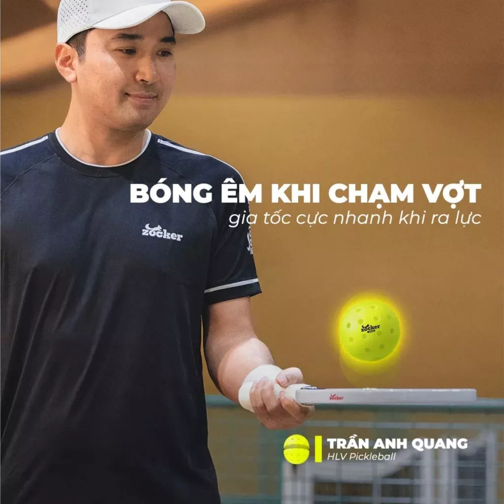 Bóng Pickleball Facolos Zocker ZB48 (48 lỗ) – Pickleballviet