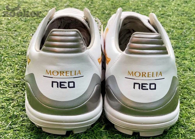 Giày đá bóng Mizuno Morelia Neo KL 2 AS Trắng/Vàng
