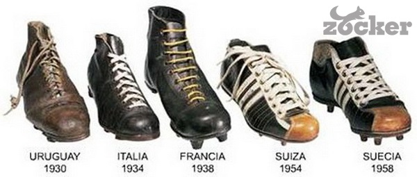 Theo dòng lịch sử của giày đá bóng