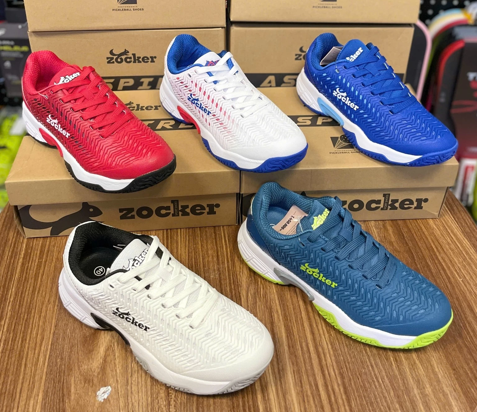 Top các dòng giày Pickleball Zocker hiện nay: Đâu là lựa chọn phù hợp nhất cho bạn?