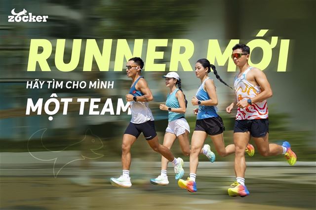 Vì sao runner mới nên tham gia một team chạy bộ?