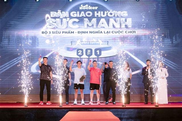 “Bản giao hưởng sức mạnh”- Zocker ra mắt bộ ba vợt Pickleball tối ưu theo lối chơi