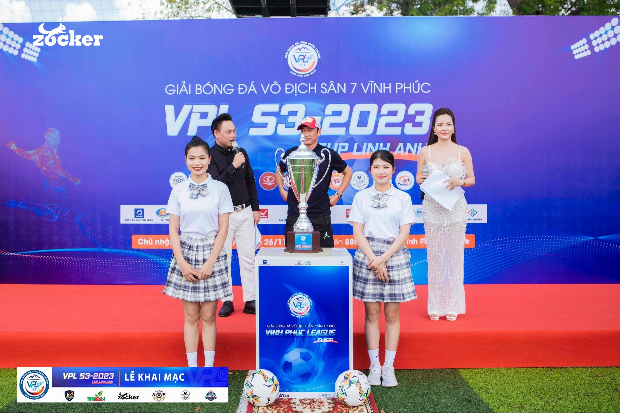 Zocker đồng hành cùng Giải bóng đá Vĩnh Phúc League S3 - 2023