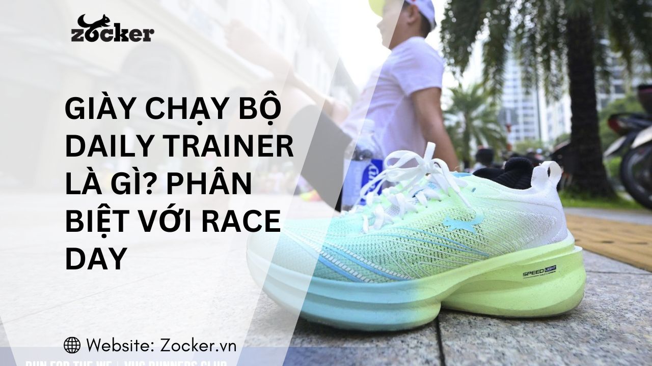Giày chạy bộ “daily trainer” là gì? Phân biệt với “race day”