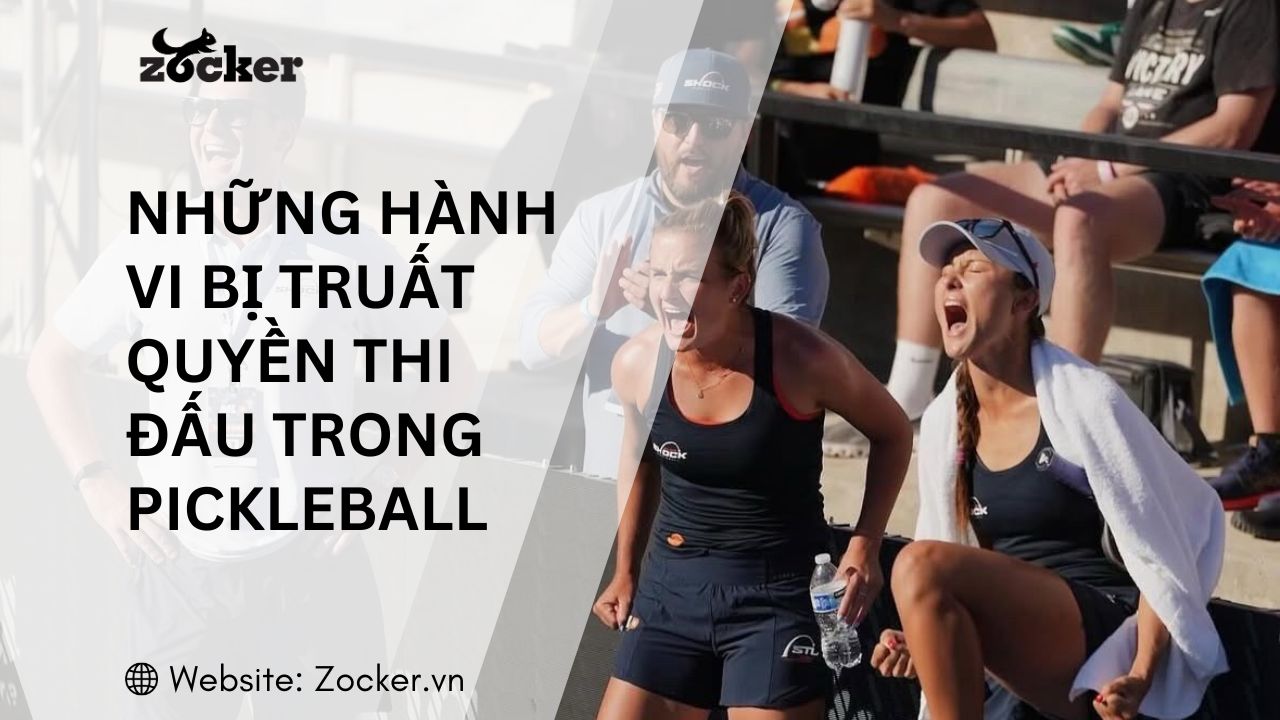 Top những hành vi khiến bạn bị truất quyền thi đấu trong Pickleball
