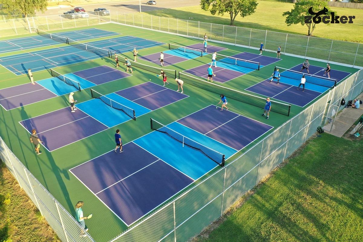 Tiêu chuẩn mặt sân thi đấu Pickleball chuyên nghiệp