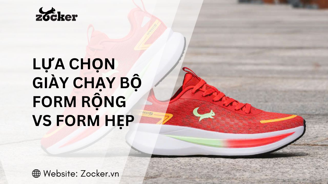 Giày chạy bộ form rộng vs form hẹp – Chọn sao cho phù hợp?