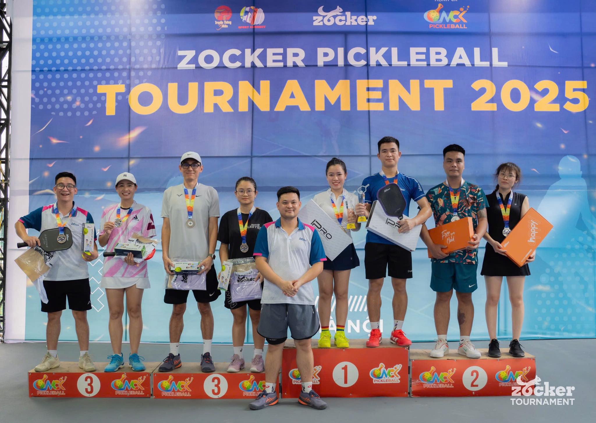 [Tuần 1] Giải Đấu Zocker Pickleball Tournament 2025