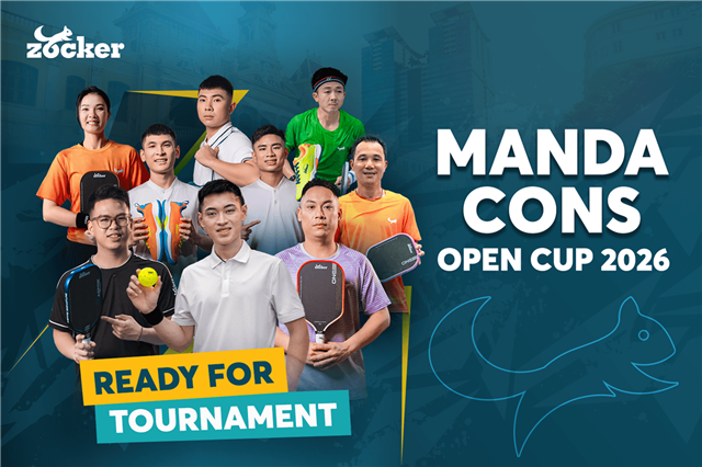 Dàn “Top Player” Zocker đổ bộ Manda Cons Open Cup 2026 