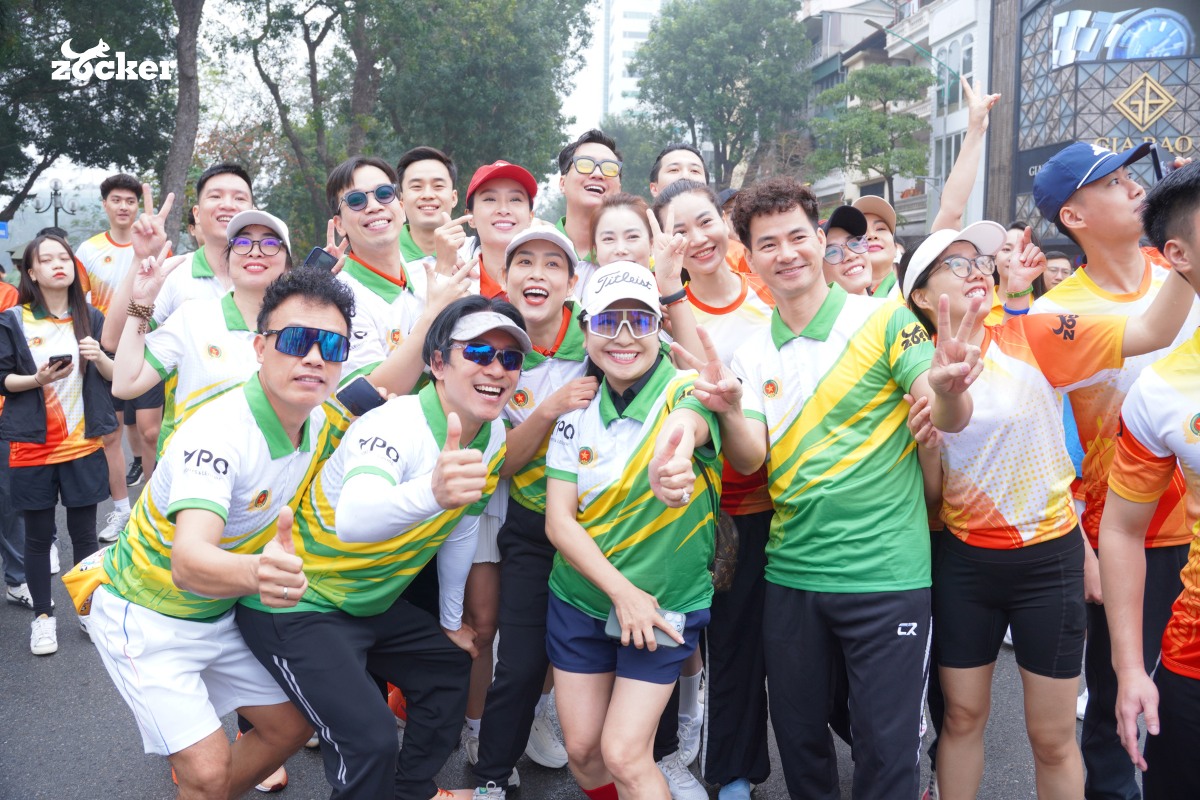Zocker Đồng Hành Cùng Giải Chạy Olympic Vì An Ninh Tổ Quốc 2025
