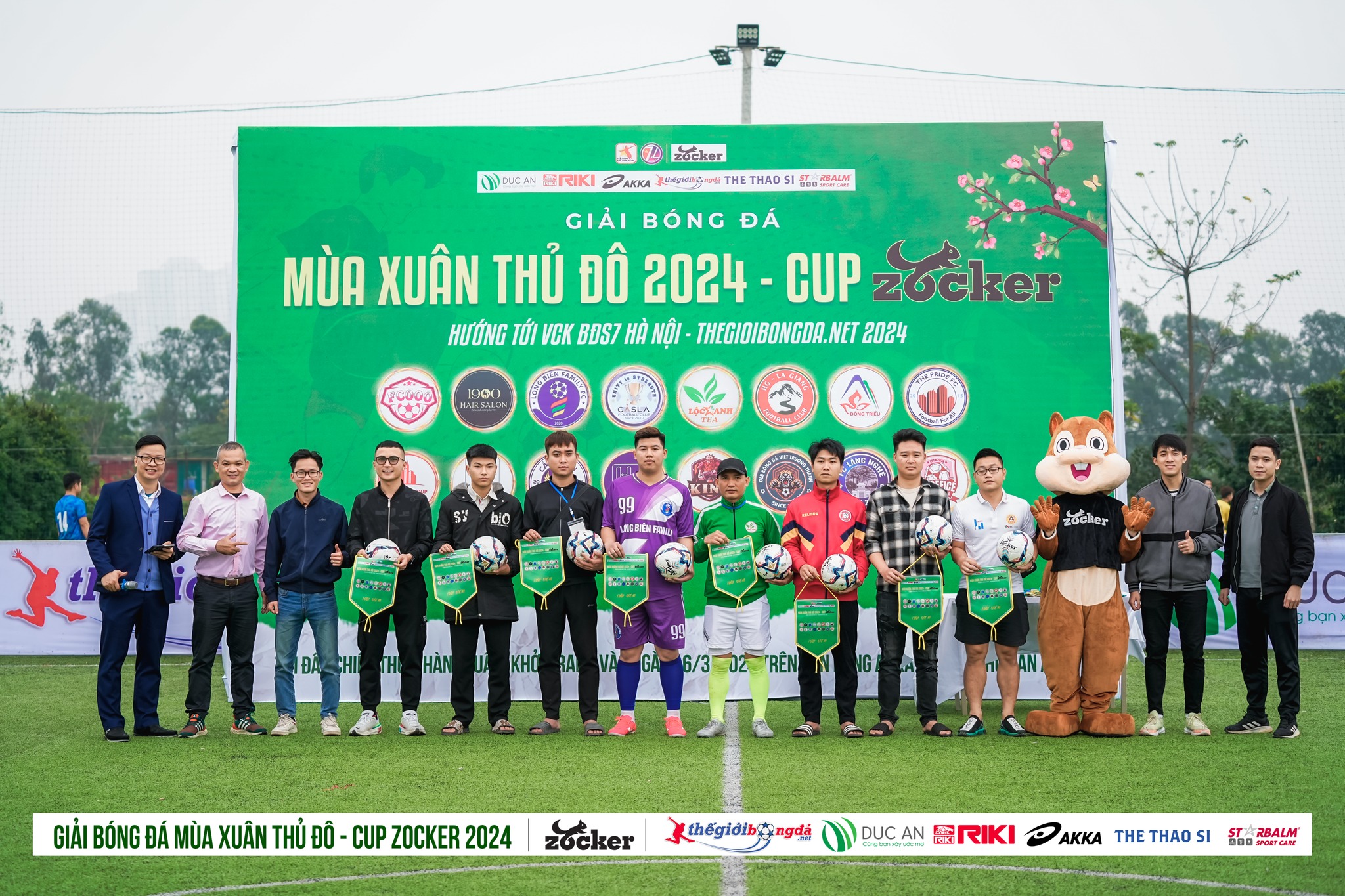 Zocker cùng Giải bóng đá MÙA XUÂN THỦ ĐÔ 2024 - ZOCKER CUP