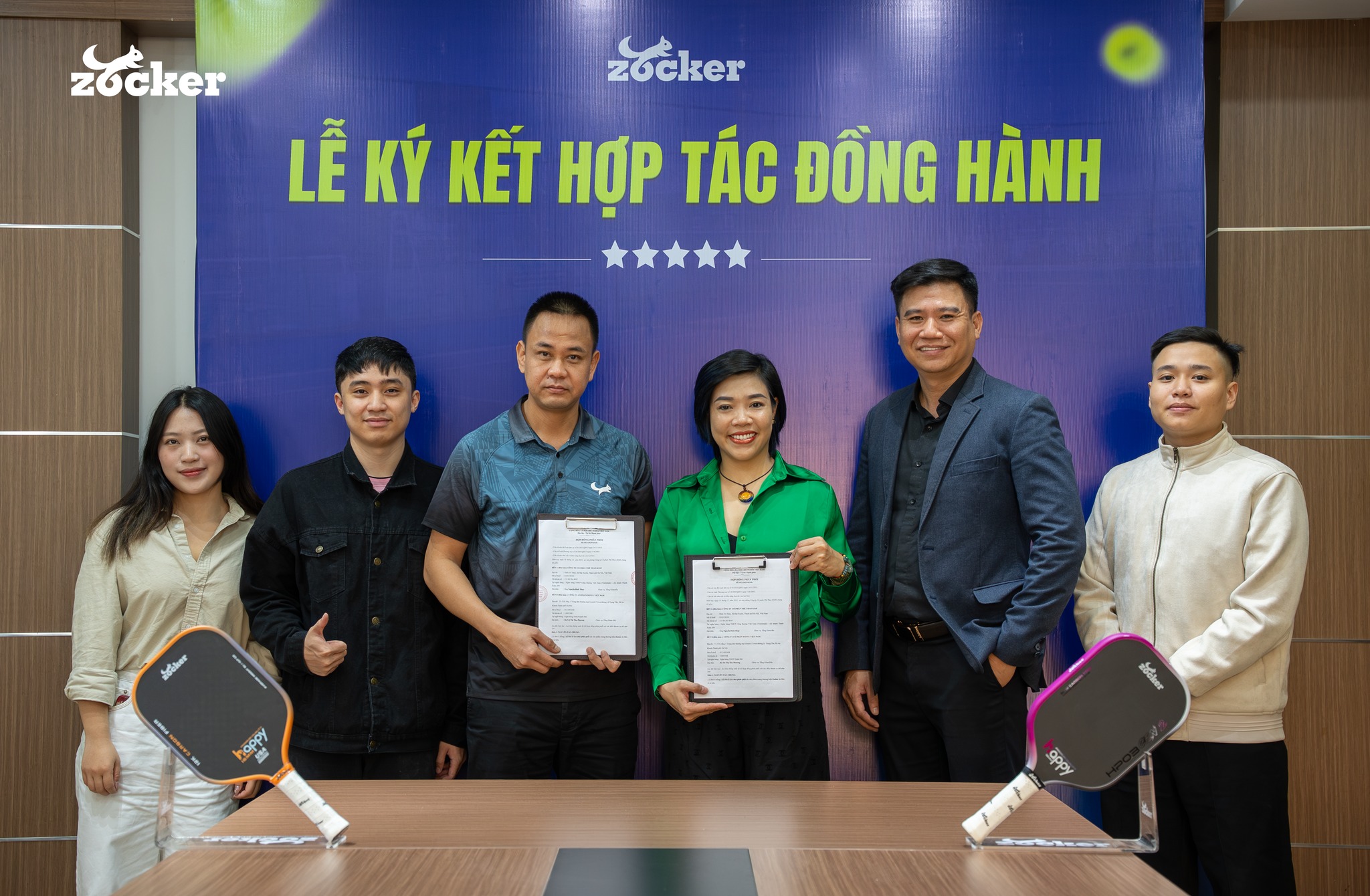 LỄ KÝ KẾT HỢP TÁC GIỮA ZOCKER & WINVU VIỆT NAM