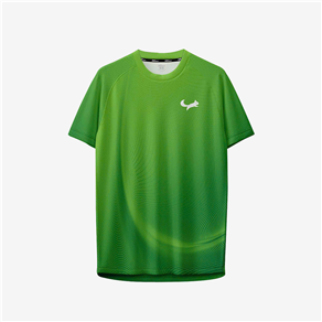 Áo Thi Đấu Pickleball Zocker Aspire Signature – Cổ tròn – Xanh lá cây 
