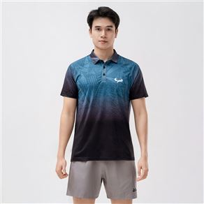 Áo Thi Đấu Pickleball Zocker JAC06 – Cổ bẻ – Đen