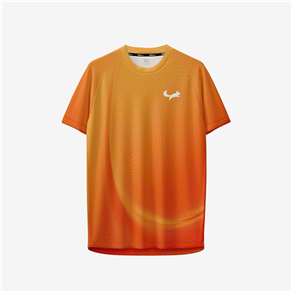 Áo Thi Đấu Pickleball Zocker Aspire Signature – Cổ tròn – Cam