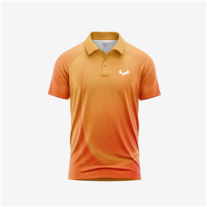 Áo Thi Đấu Pickleball Zocker Aspire Signature – Cổ bẻ – Cam