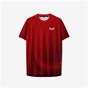 Áo Thi Đấu Pickleball Zocker Aspire Signature – Cổ tròn – Đỏ