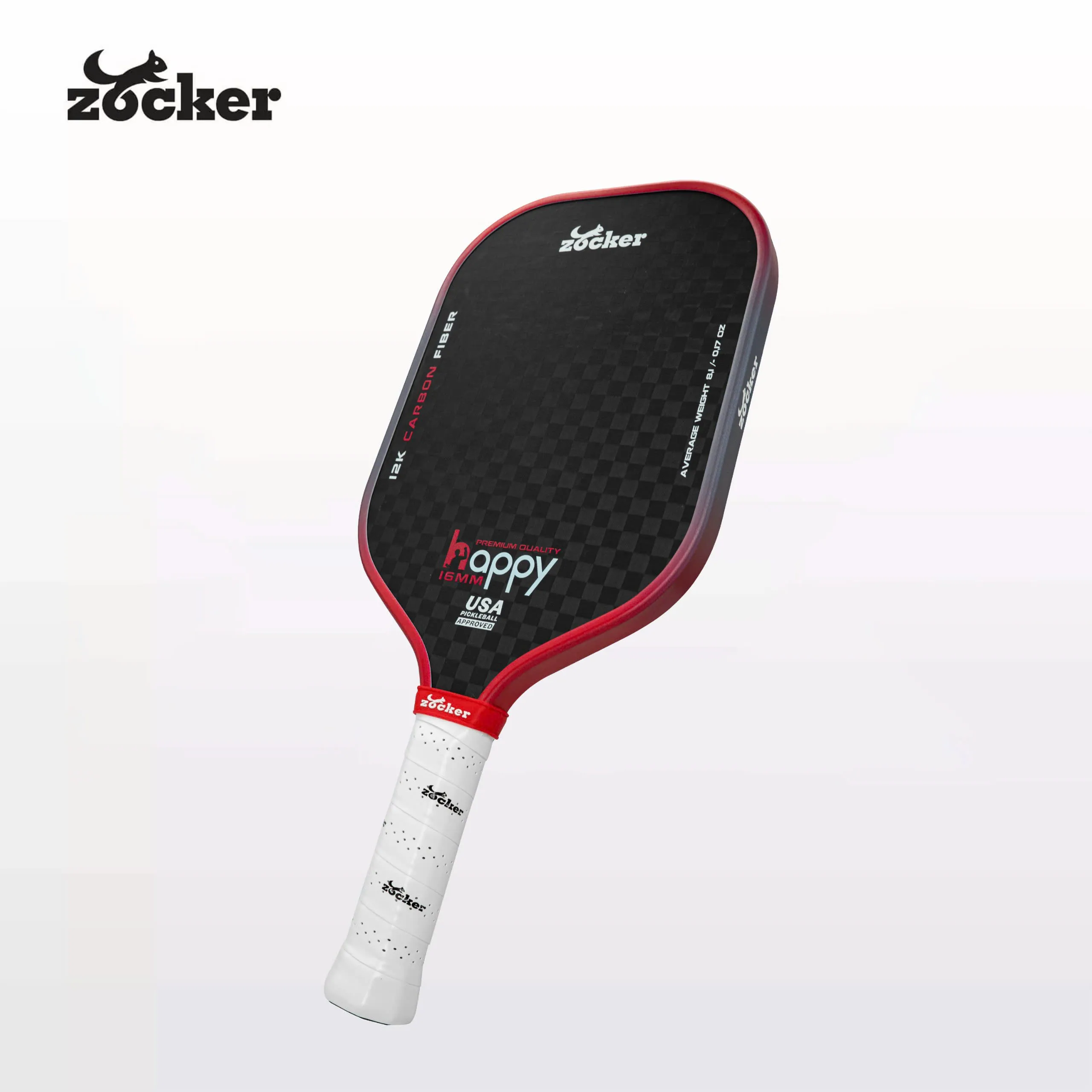 Vot-Pickleball-Zocker-Happy-Premium-quality-red-5