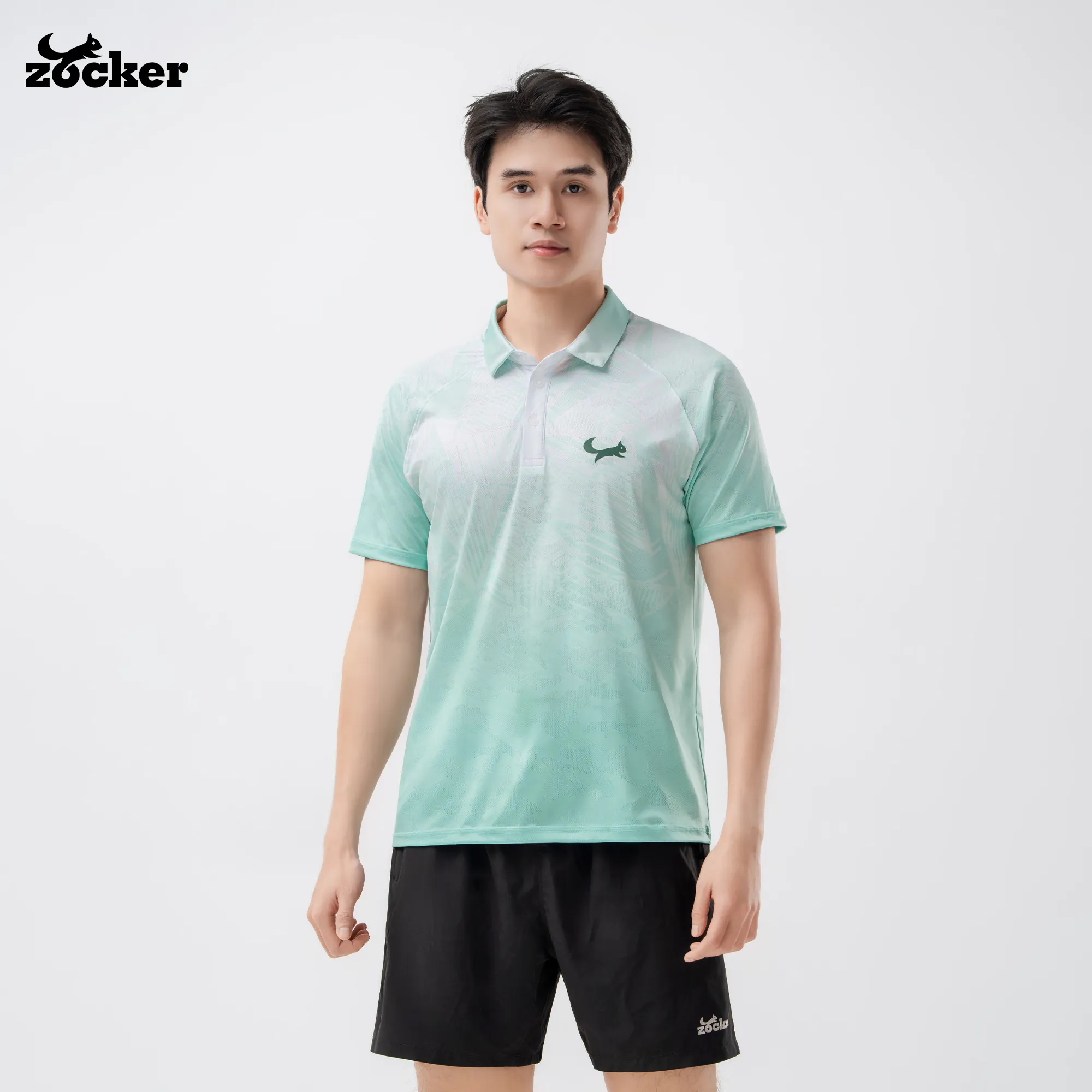 ao-pickleball-Zocker-jac06-xanh-ngoc