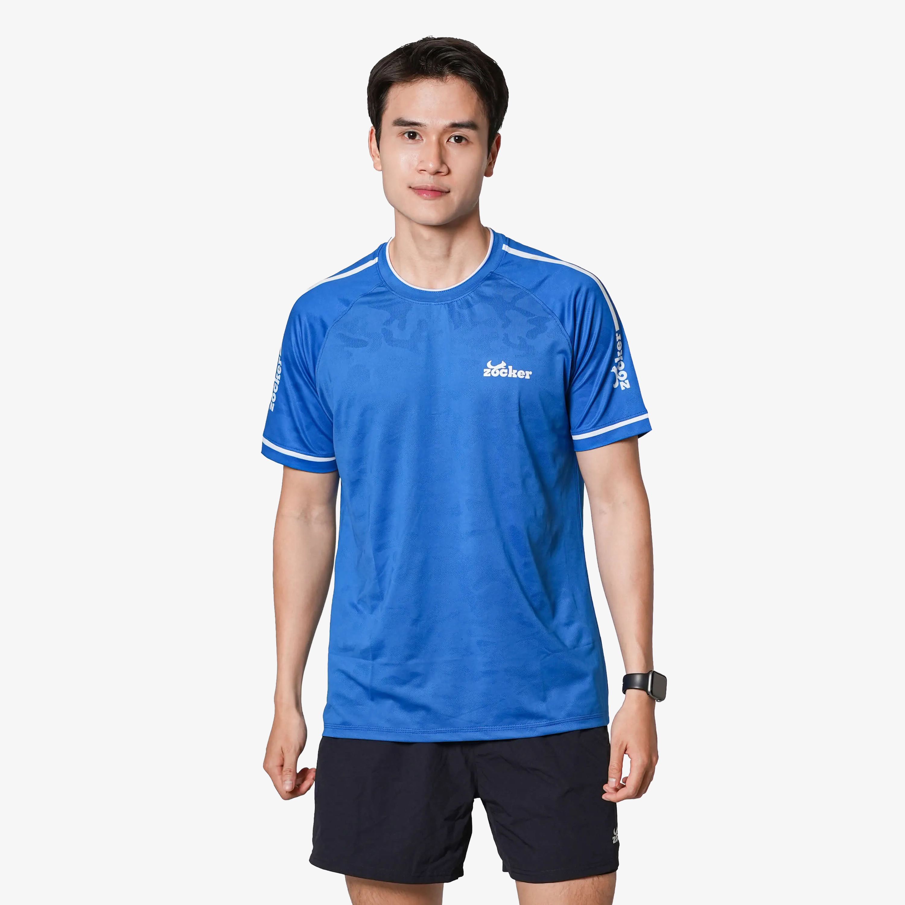Áo Thi Đấu Pickleball Zocker JAC01 Nam - Màu Xanh Navy