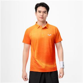 Áo Thi Đấu Pickleball Zocker Aspire Signature – Cổ bẻ – Cam