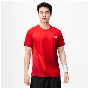 Áo Thi Đấu Pickleball Zocker Aspire Signature – Cổ tròn – Đỏ