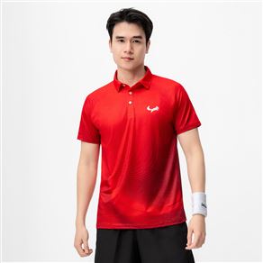 Áo Thi Đấu Pickleball Zocker Aspire Signature – Cổ bẻ – Đỏ