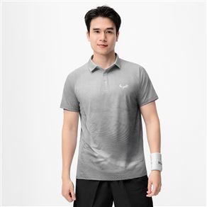Áo Thi Đấu Pickleball Zocker Aspire Signature – Cổ bẻ – Xám