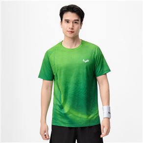 Áo Thi Đấu Pickleball Zocker Aspire Signature – Cổ tròn – Xanh lá cây 