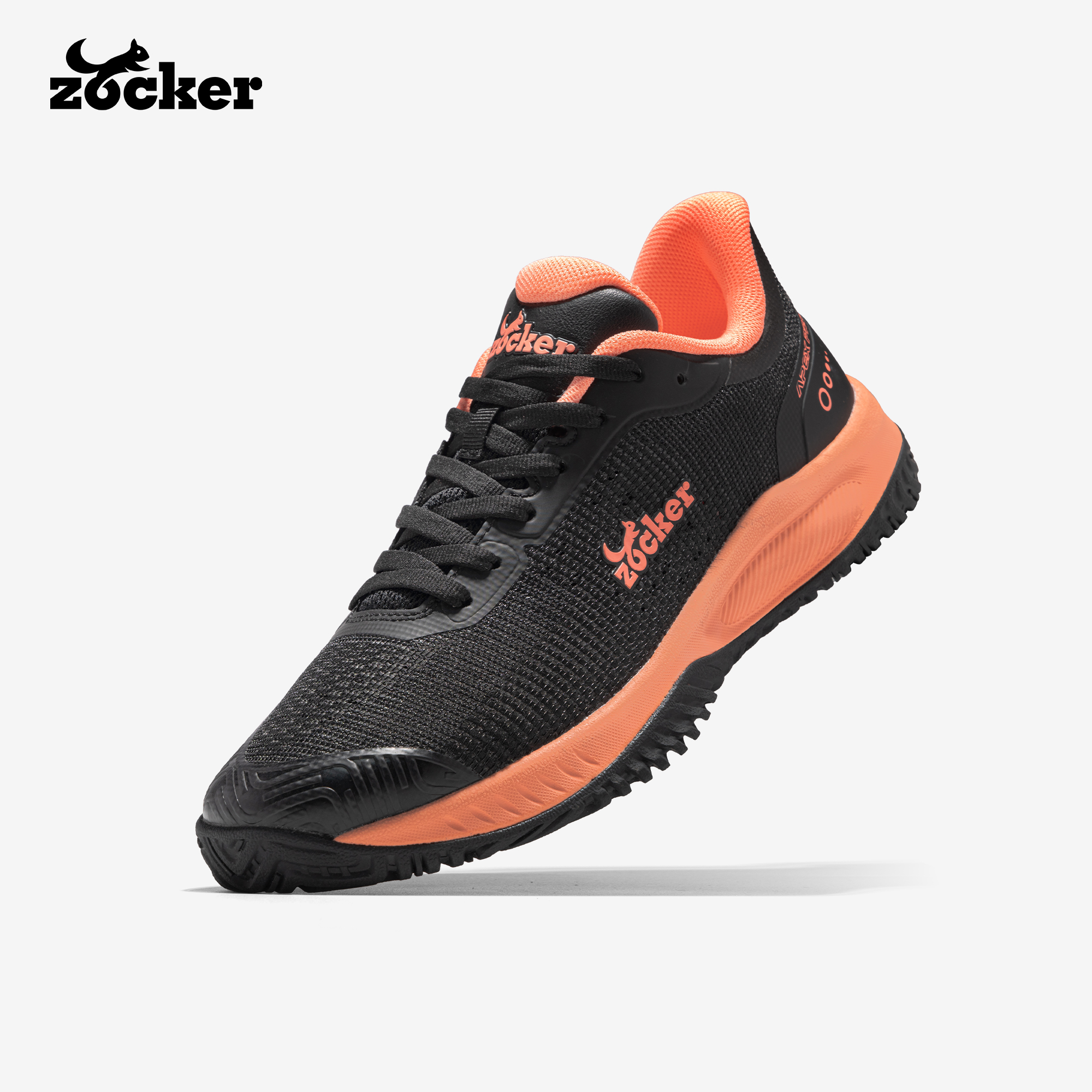 Giày Pickleball Zocker Apex pro Đen cam