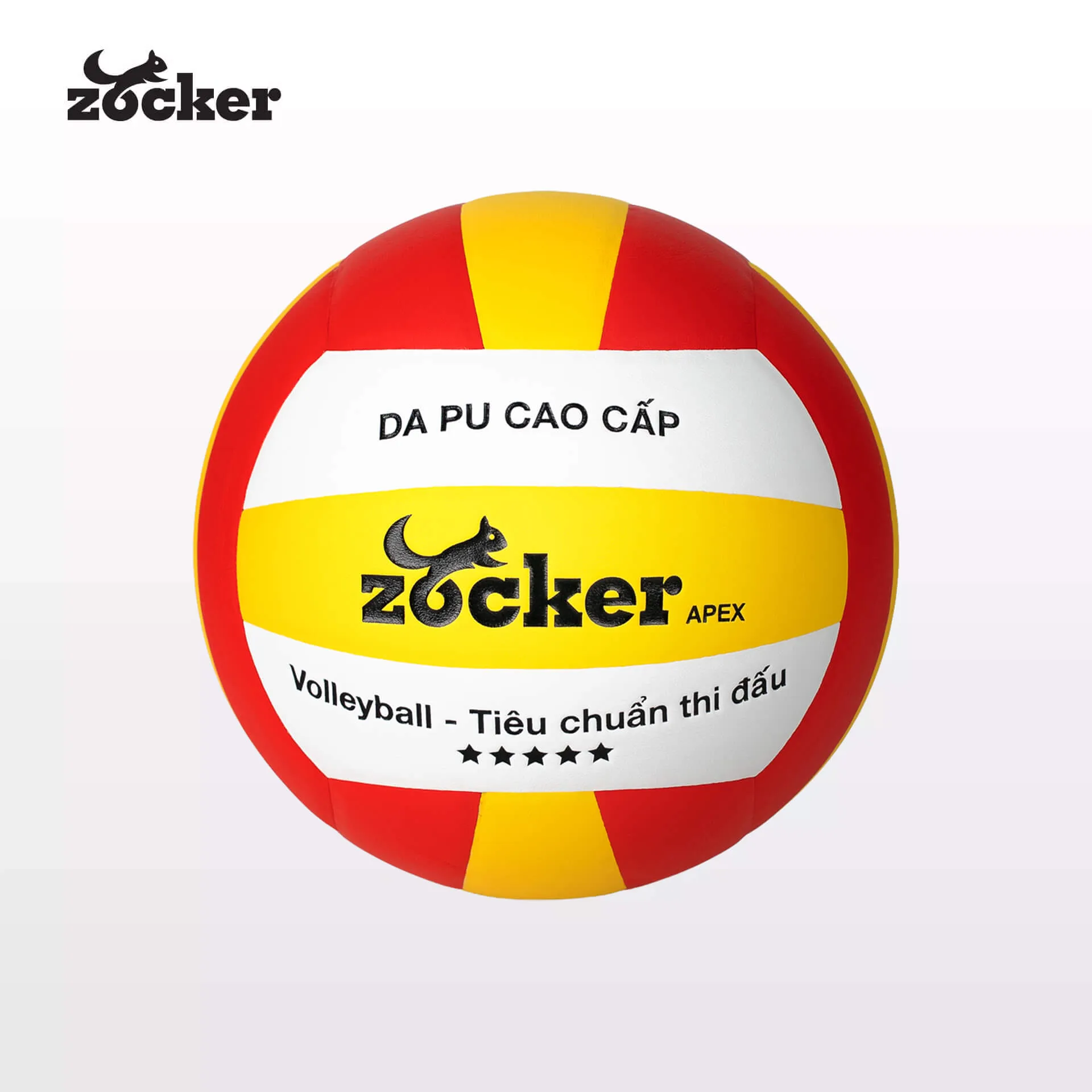 Quả Bóng Chuyền Da PU Zocker ZX01 – Chuẩn Thi Đấu