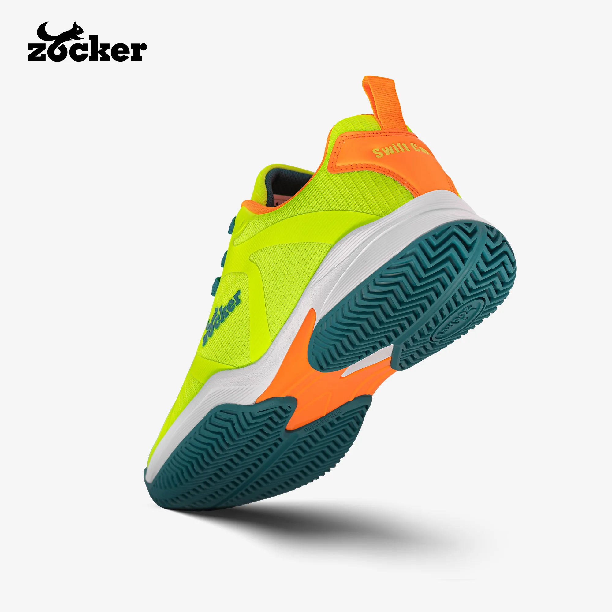 giay-pickleball-zocker-swift-core-xanh-chuoi-cam-4