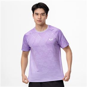 Áo Thi Đấu Pickleball Zocker JAC07 Nam – Cổ tròn – Tím