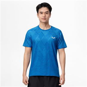 Áo Thi Đấu Pickleball Zocker JAC07 Nam – Cổ tròn – Xanh dương