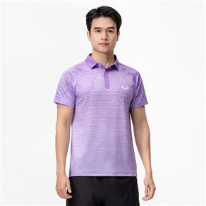 Áo Thi Đấu Pickleball Zocker JAC08 Nam – Cổ bẻ – Tím