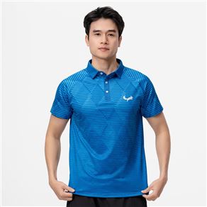 Áo Thi Đấu Pickleball Zocker JAC08 Nam – Cổ bẻ – Xanh Dương