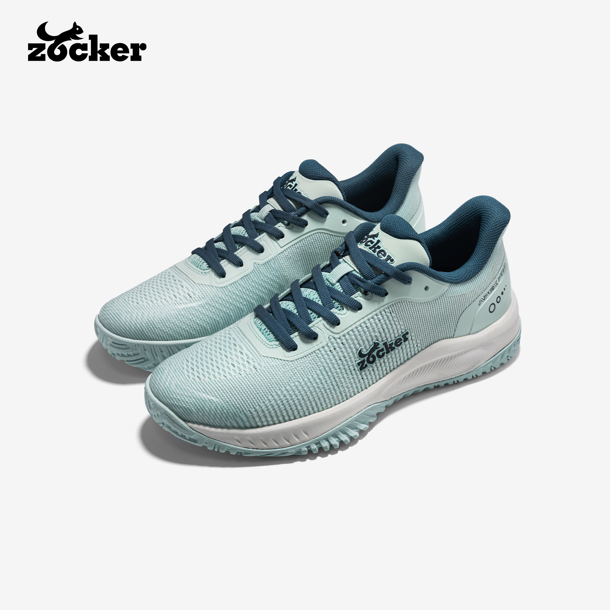 Giày Pickleball Zocker Apex pro Xanh ngọc