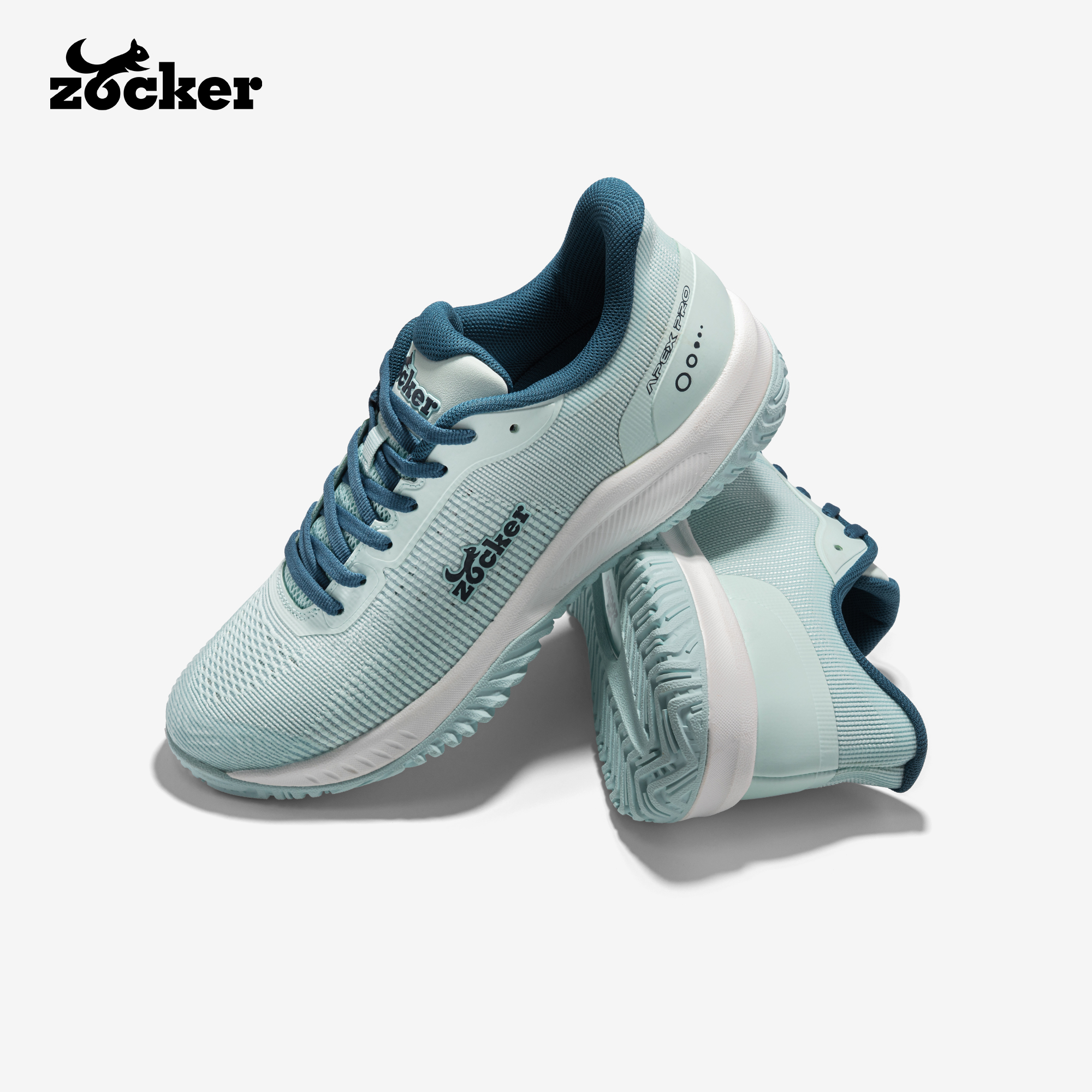 Giày Pickleball Zocker Apex pro Xanh ngọc