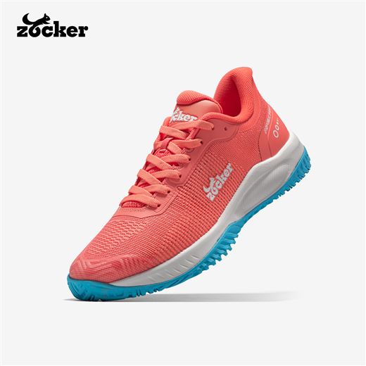 Giày Pickleball Zocker Apex pro Cam xanh