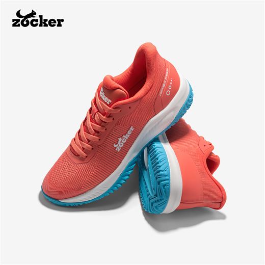 Giày Pickleball Zocker Apex pro Cam xanh