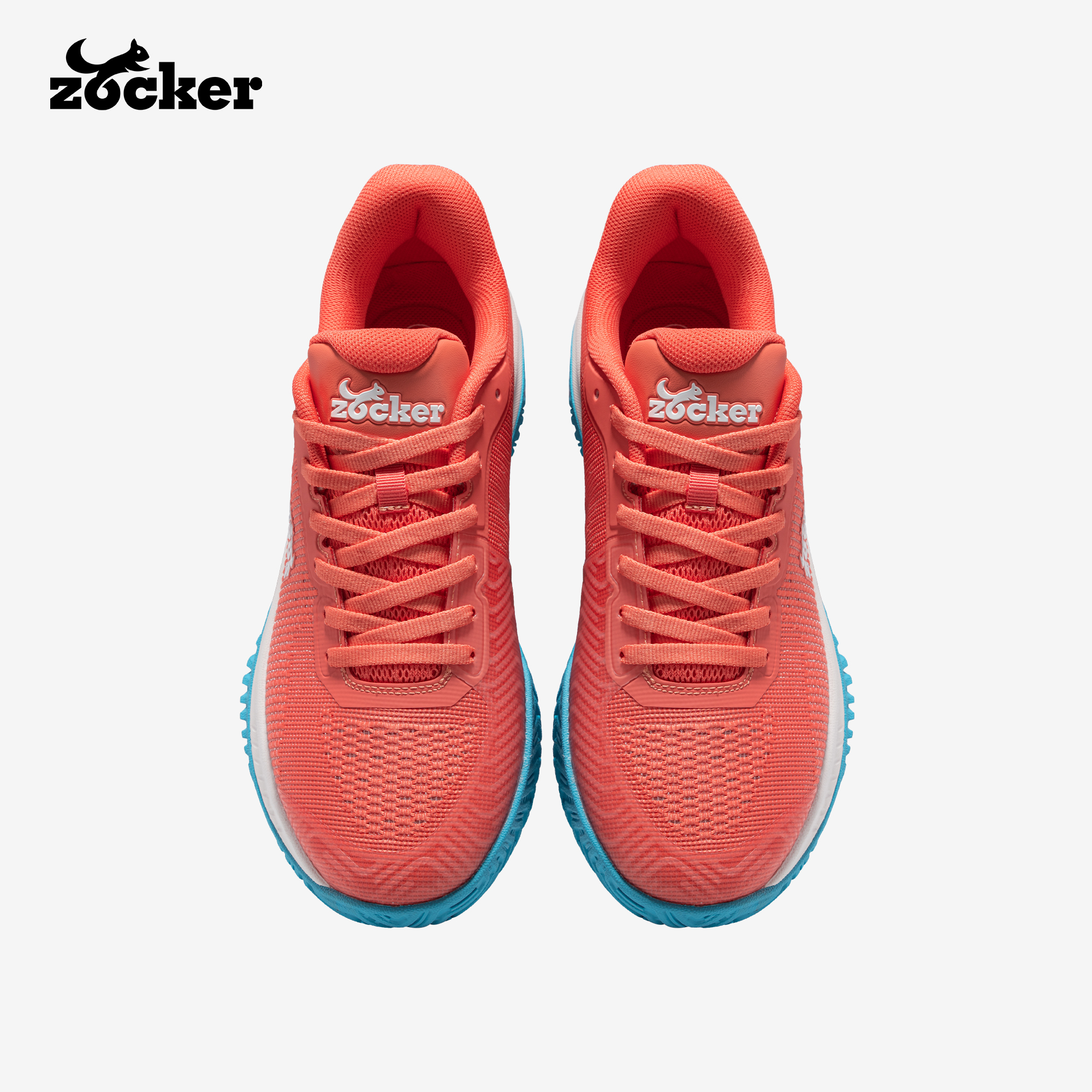 Giày Pickleball Zocker Apex pro Cam xanh