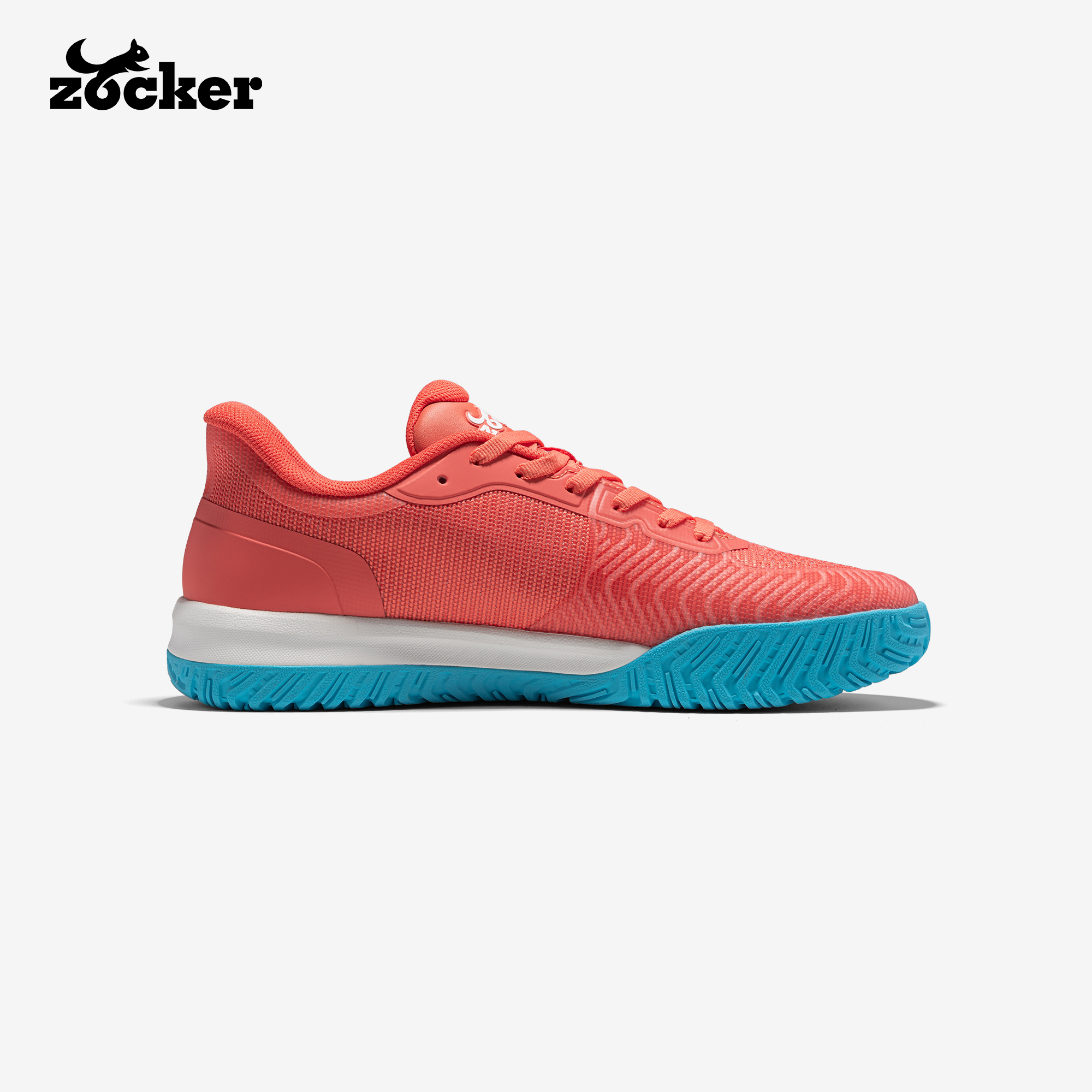 Giày Pickleball Zocker Apex pro Cam xanh