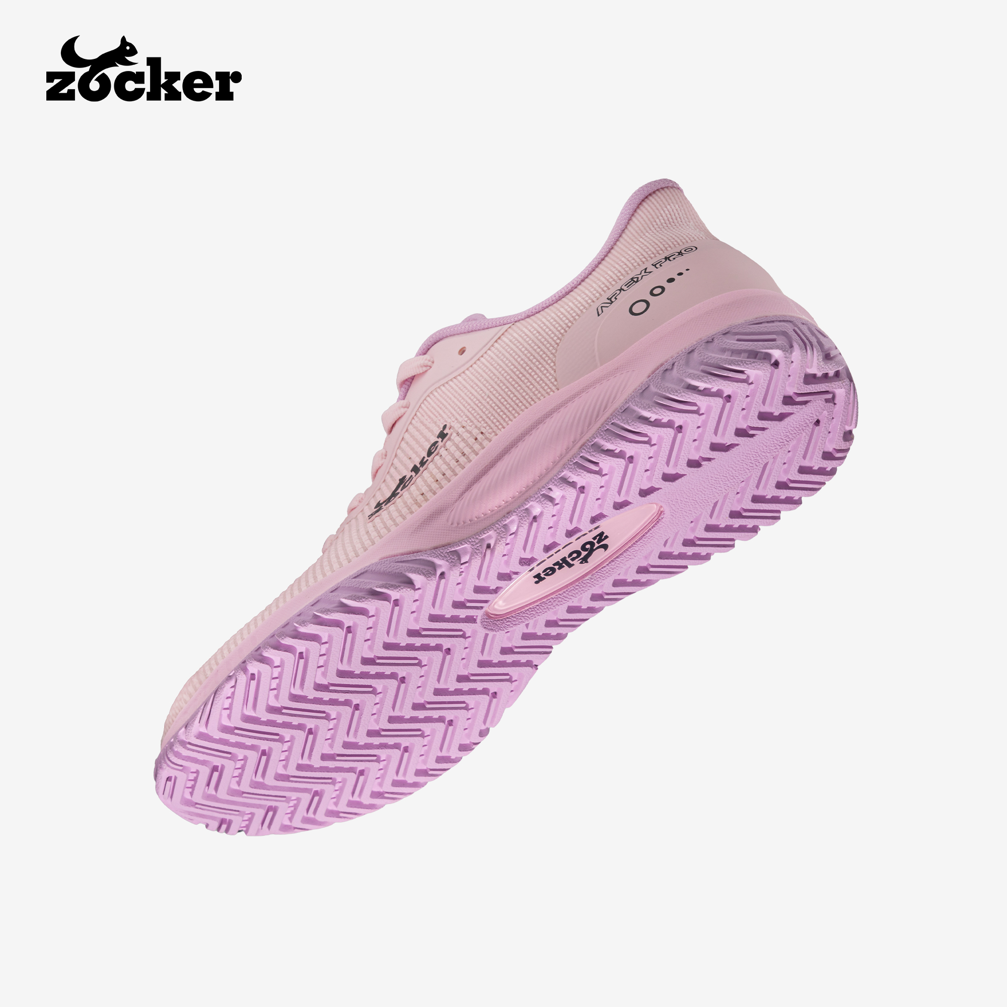 Giày Pickleball Zocker Apex pro Hồng tím