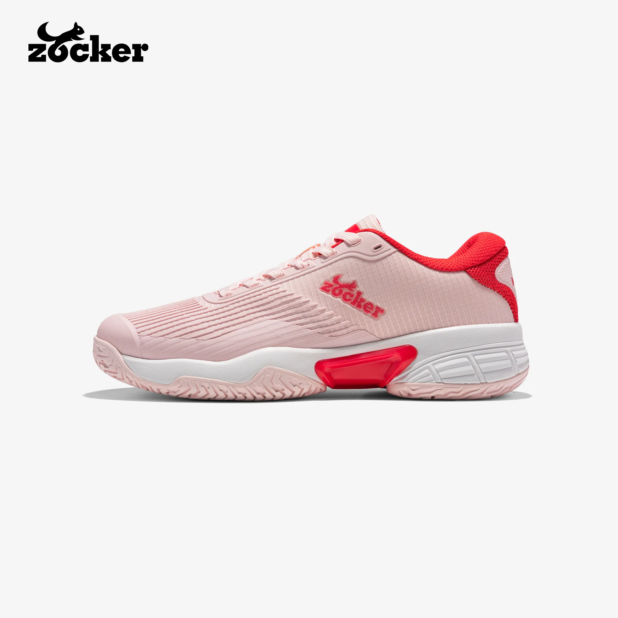 Giày Pickleball Zocker NeoFlex Hồng đỏ